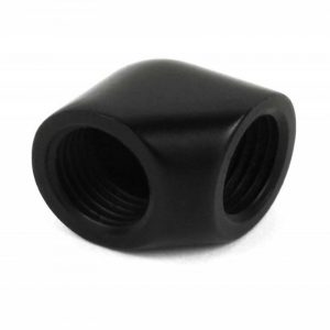 EK-AF Angled 90° 2F G1/4 Black