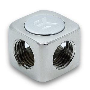 EK-AF X-Splitter 4F G1/4 - Nickel