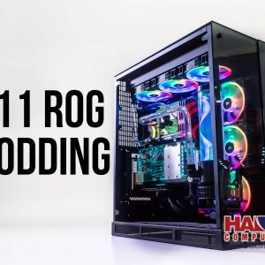 Trọn bộ tản nhiệt nước PC LianLi O11WGX ROG (Lắp ráp theo yêu cầu)