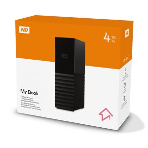 Ổ Cứng Di Động WD MY BOOK 4TB MULTI-CITY ASIA 3.5 inch USB 3.0 - WDBBGB0040HBK