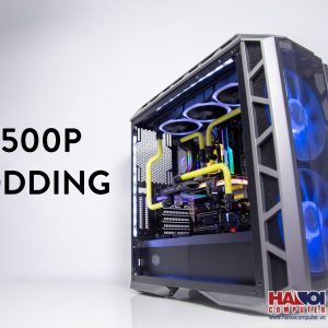 Trọn bộ tản nhiệt nước PC CoolerMaster H500P HT-40 GUN METAL (Lắp ráp theo yêu cầu)