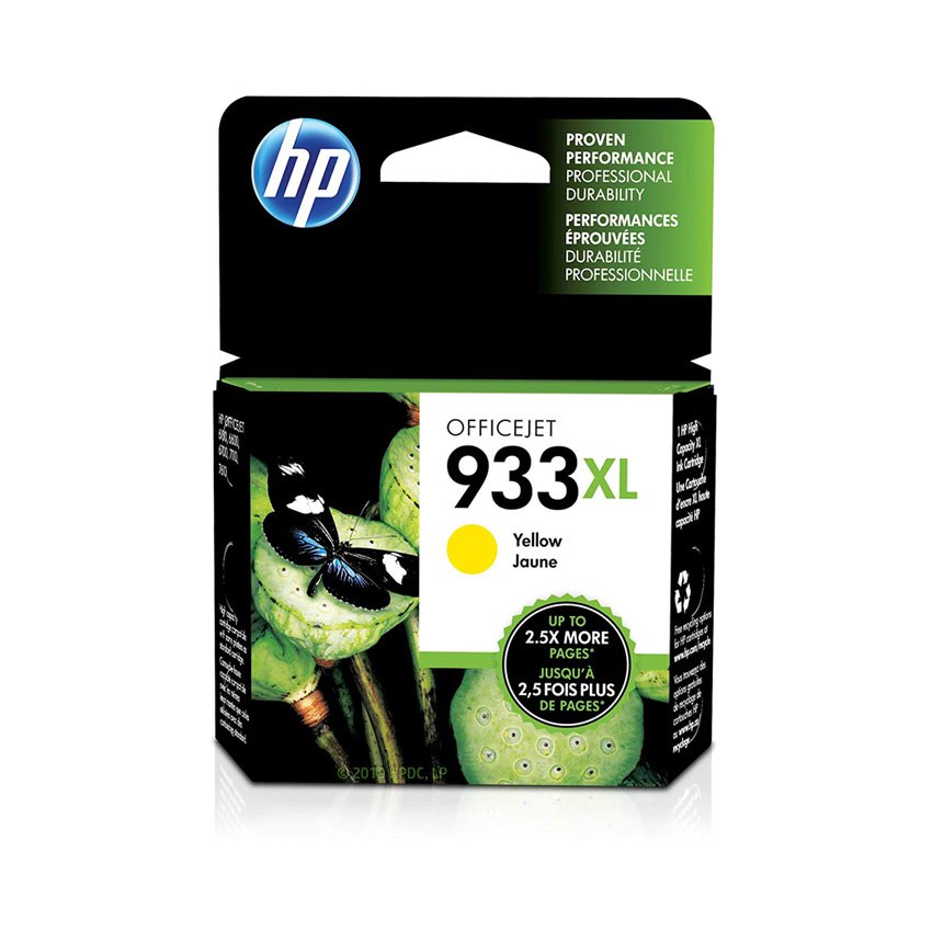 Hộp mực in HP 933XL (CN056AA) - Màu vàng - Dùng cho máy in HP OficeJet 7110/ HP 7610/ HP 7612