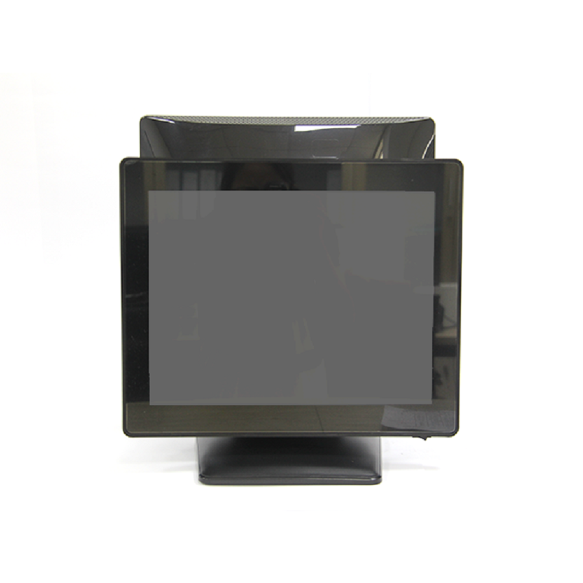 Máy POS bán hàng SC-110A ( Intel J1900 2.0G/4G DDR RAM/64G SSD/2x15 inch/Black)