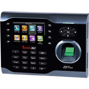 Máy chấm công vân tay và thẻ ZKTeco Iclock 360