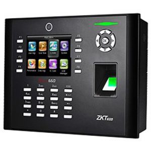 Máy chấm công vân tay và thẻ ZKTeco Iclock 660