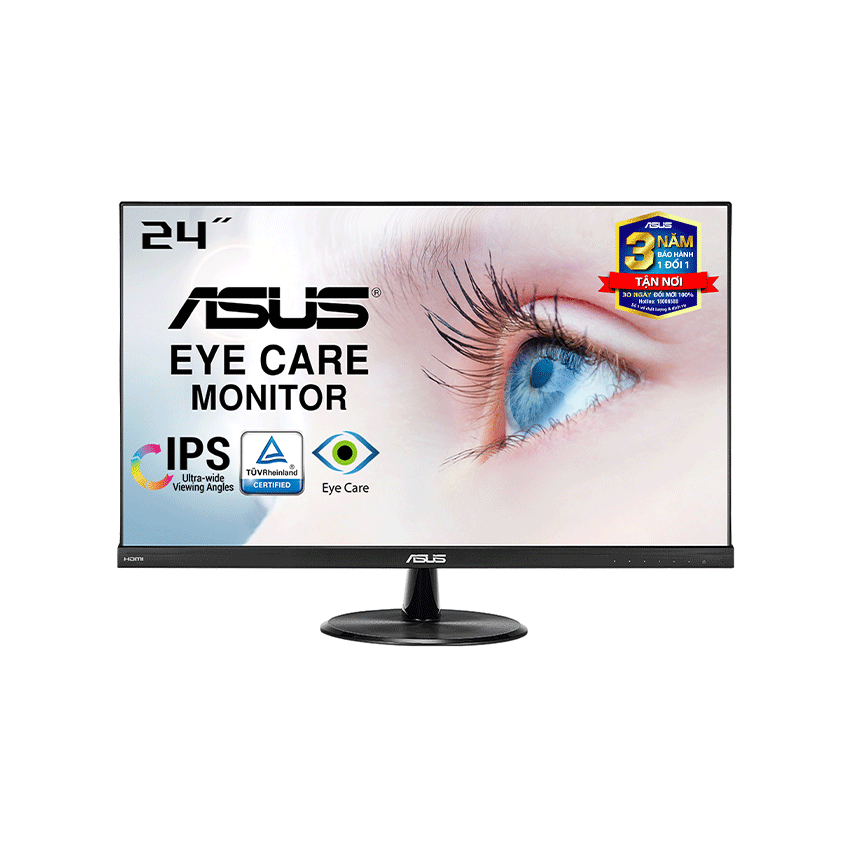 Màn hình ASUS VP249HE (23.8inch/FHD/IPS/75Hz/5ms/250nits/HDMI+Dsub)