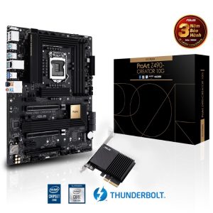 Mainboard ASUS ProArt Z490-CREATOR 10G (Intel Z490, Socket 1200, ATX, 4 khe RAM DDR4)