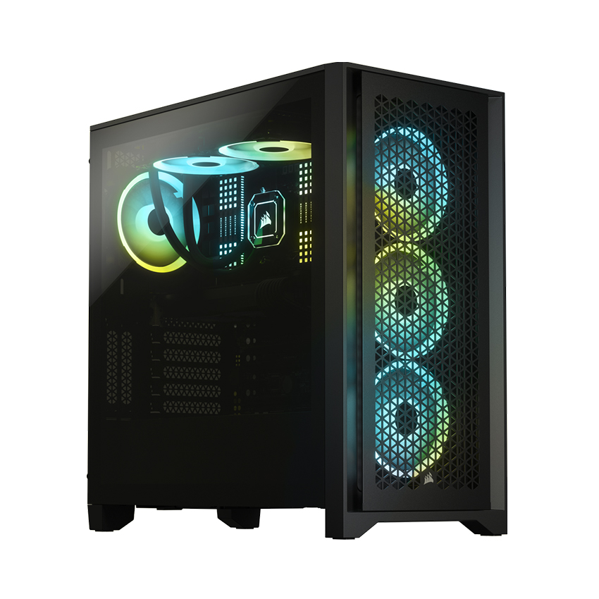 Vỏ Case Corsair 4000D Airflow TG Black (Mid Tower/Màu Đen)