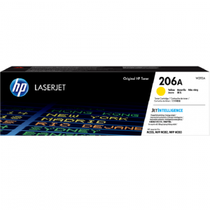 Hộp mực in HP 206A Yellow Original LaserJet - Màu vàng  - Dùng cho máy in HP MFP M183/ M255nw/ M255dw