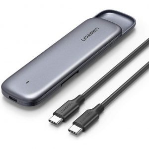 Hộp đựng ổ cứng SSD M.2 Sata NGFF Ugreen 60355 chuẩn kết nối USB 3.0