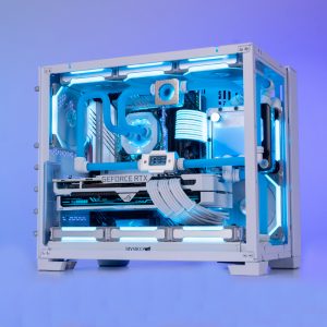 Trọn bộ tản nhiệt nước LIAN-LI PC - O11-Dynamic - Mini Snow White HT-105 (Lắp ráp theo yêu cầu)