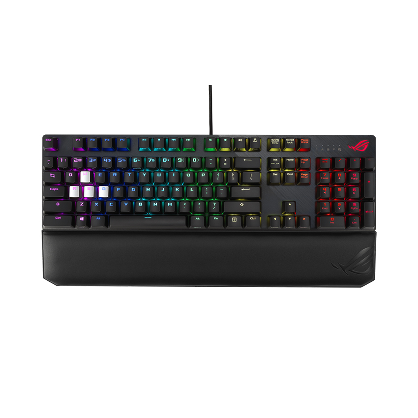 Bàn phím cơ Asus ROG Strix Scope Deluxe (RGB/USB/Red sw)