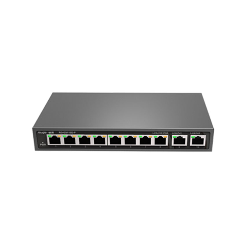 66054_switch_ruijie_rg_es110d_p_poe_8_cong_10_100_1000base_t-1 Switch RUIJIE RG-ES110D-P (PoE 8 cổng 10/100/1000BASE-T)