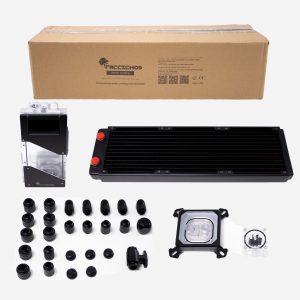 Tản nhiệt nước Custom Freezemod Rainbow RGB P3 V3 Kit Black Special Edition ( AMD AM4 - Intel LGA 115X / 1200 / 1700 / 20XX - không kèm quạt)