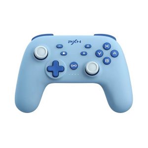 Tay cầm chơi game không dây PXN P50 cho Nintendo Switch/PC màu xanh blue
