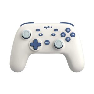 Tay cầm chơi game không dây PXN P50 cho Nintendo Switch/PC màu trắng hoa trà