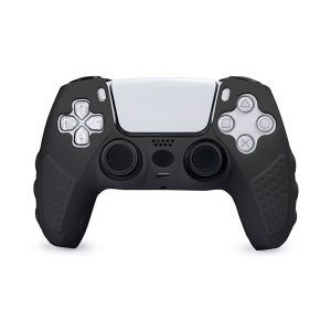 Silicon cho tay PS5 kèm đôi chụp núm LF0513 màu đen