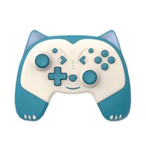 Tay cầm chơi game không dây IINE Pro Controller Animal cho Nintendo Switch/PC, màu Blue Fox