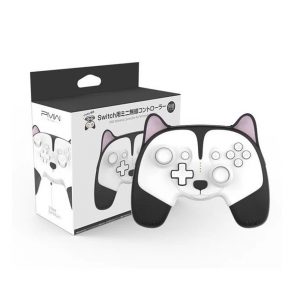 Tay cầm chơi game không dây IINE Pro Controller Animal cho Nintendo Switch/PC, Siberian Husky