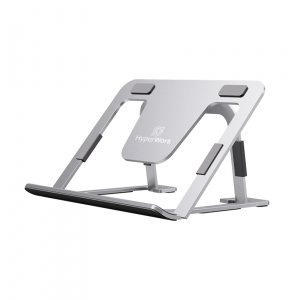 Giá đỡ Ipad, máy tính bảng HyperWork T1 nhôm màu bạc