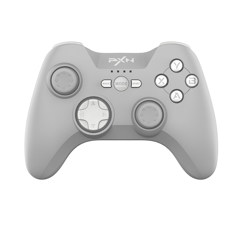 Tay cầm chơi game không dây PXN P3 cho PC/PS3/Android/iOS Màu Xám (Gray) (Kèm cáp + Usb P3 Dongle)
