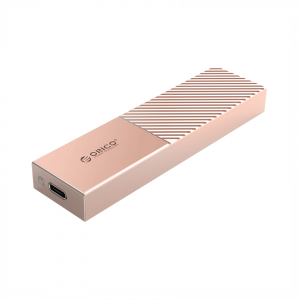 Hộp đựng ổ cứng SSD M2 Sata ORICO M205C3-RG Màu Vàng Đồng