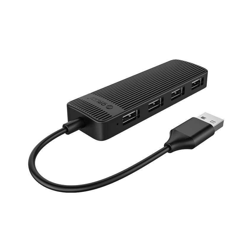 Bộ chia USB Từ 1 ra 4 cổng USB 2.0 Orico FL02-BK