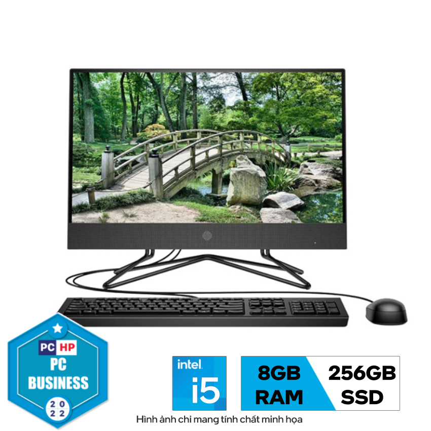 PC HP All in One 200 Pro G4 (i5-1235U/8GB RAM/256GB SSD/21.5 inch FHD/WL+BT/K+M/Win 11) (74S24PA)