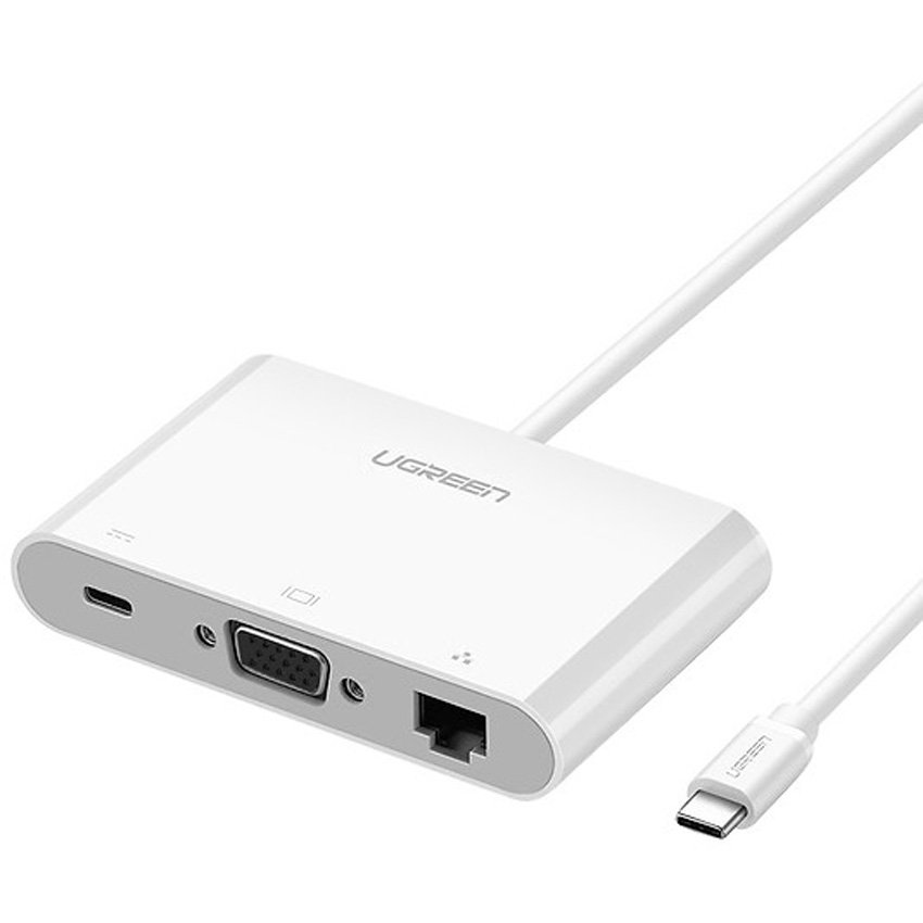 68758_giac_chuyen_doi_tu_usb_typec_sang_vga_lan_usb_3_0_ugreen_30439 Giắc chuyển đổi từ USB TypeC sang VGA, LAN, USB 3.0 Chính Hãng Ugreen 30439 (Hàng Thanh Lý)