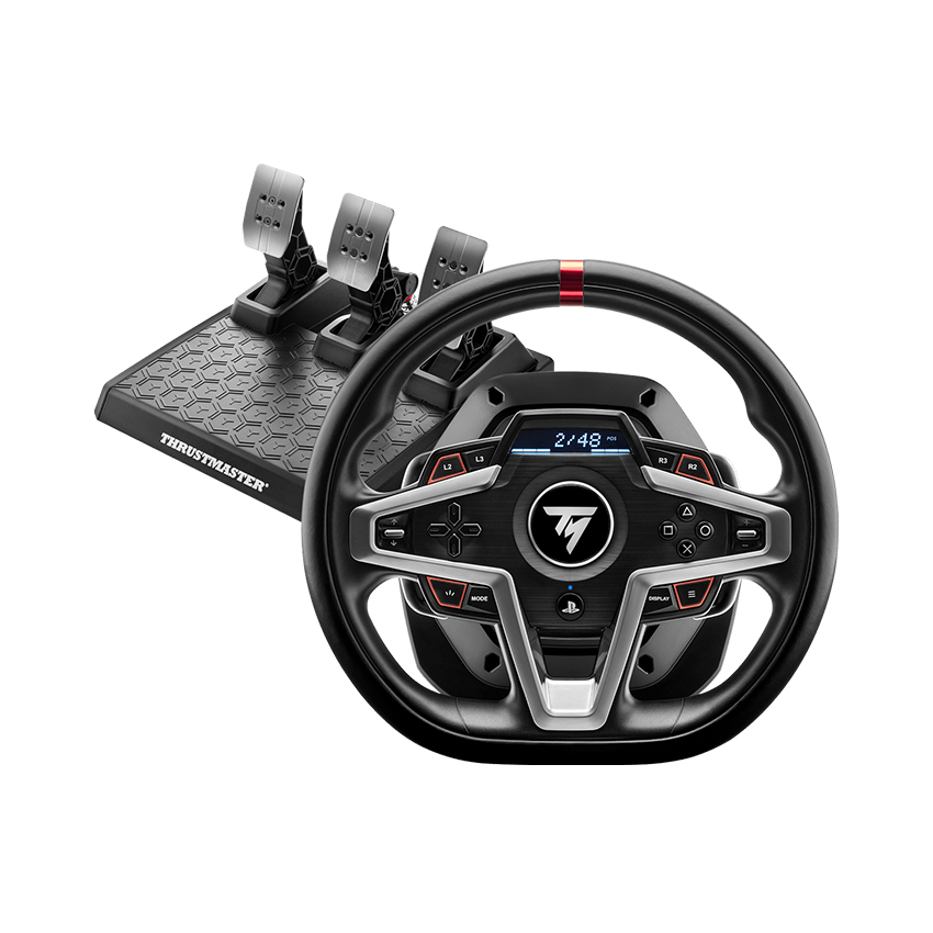 Vô Lăng Chơi Game Thrustmaster T248P kèm bàn đạp Pedal T3PM