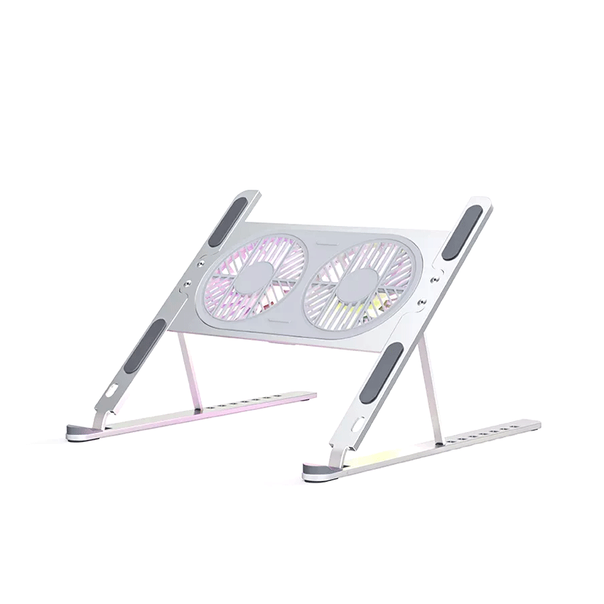 68957_gia_do_laptop_macbook_ipad_kiem_de_tan_nhiet_boneruy_p11fs_3-1 Giá Đỡ LAPTOP MACBOOK iPAD Kiêm Đế Tản Nhiệt Boneruy P11FS 11-15.6 inch 2 Quạt LED 10cm