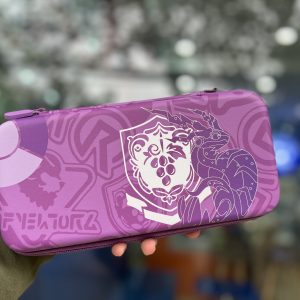 Bao đựng bảo vệ máy Nintendo Switch Tím/Đỏ Pokemon