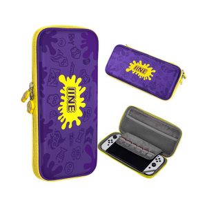 Bao đựng Nintendo Switch IINE loại cứng - Splatoon Purple