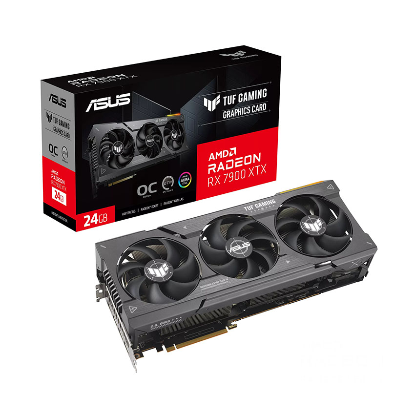Card màn hình Asus TUF GAMING RX 7900 XTX OC OC Edition 24GB GDDR6