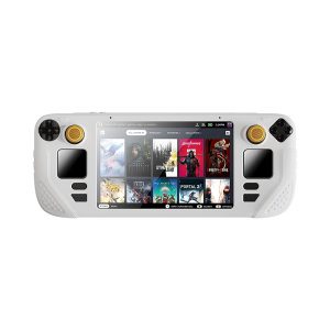 Ốp Silicon Mềm IINE 9 trong 1 cho Máy Steam Deck Màu Trắng L687