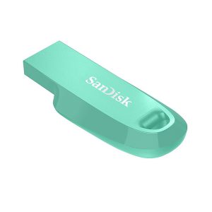 USB SanDisk 128GB USB 3.2 Gen1 Ultra Curve SDCZ550-128G-G46G Màu Xanh Mint