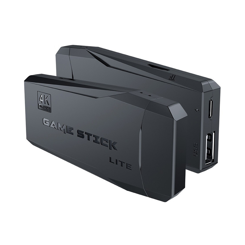 Máy chơi game cổ điển 4 nút Stick 4K HDMI 64Gb kèm tay cầm không dây
