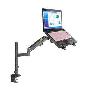 Combo Giá Treo Màn Hình North Bayou H100 - Kẹp Đỡ Laptop Ergotek EP9 (10-19inch)