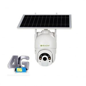 CAMERA WIFI ISACHI SC-PT04GW/CÓ KHE SIM 4G/ PIN NĂNG LƯỢNG MẶT TRỜI