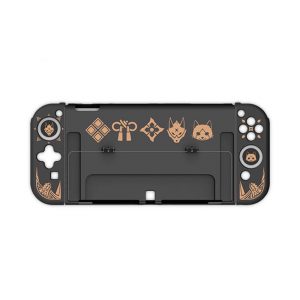 ỐP LƯNG MÁY SWITCH OLED KÈM CASE JOY-CON MONSTER HUNTER RISE IINE L658