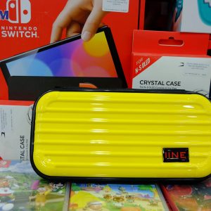 Bao đựng bảo vệ máy Nintedo Switch Lite nhựa cứng EVA màu vàng IINE L256