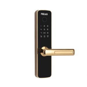 Khóa cửa thông minh PHGLock FP7153 ( màu vàng/ remote )