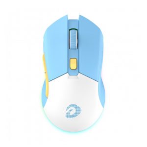 Chuột không dây Dareu EM901X RGB Blue White