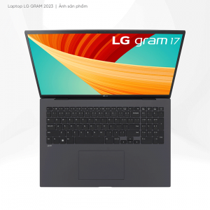 Laptop LG Gram 17ZD90R-G.AX73A5 (i7-1360P/16GB RAM/256GB SSD/17.0 inch WQXGA/Dos/Xám) (2023)