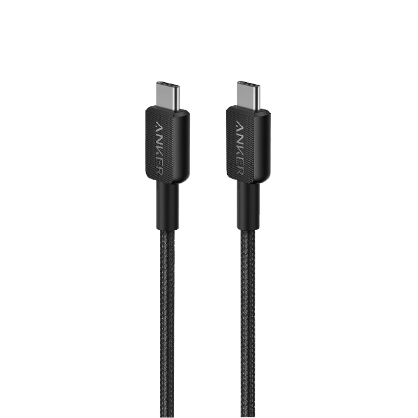 71895_cap_sac_da_nang_anker_322_a81f5_0_9m_1-1 Cáp sạc đa năng Anker 322 A81F5 (0.9m) - Màu đen - Type C  to Type C