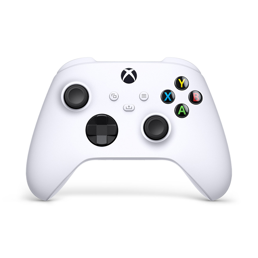Tay cầm chơi game không dây Xbox Series X Controller - Robot White - Hàng Chính Hãng