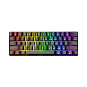 Bàn phím cơ Edra EK361W V3 RGB Đen Brown Switch (USB/Bluetooth/2.4G)