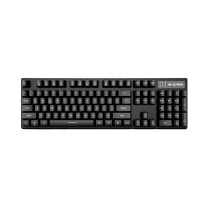 Bàn phím cơ không dây Edra EK314W Màu đen Blue Switch