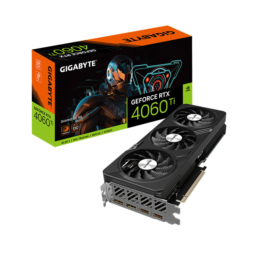 Card màn hình Gigabyte RTX 4060 Ti GAMING OC-8GD