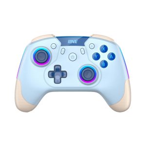 Tay cầm chơi game không dây IINE Aurora Wireless Mechanical Pro Controller Màu Xanh Blue L785